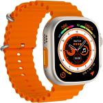 Orange T800 Ultra Smart Watch with Wireless Charging Square Dial of 42 mm Display